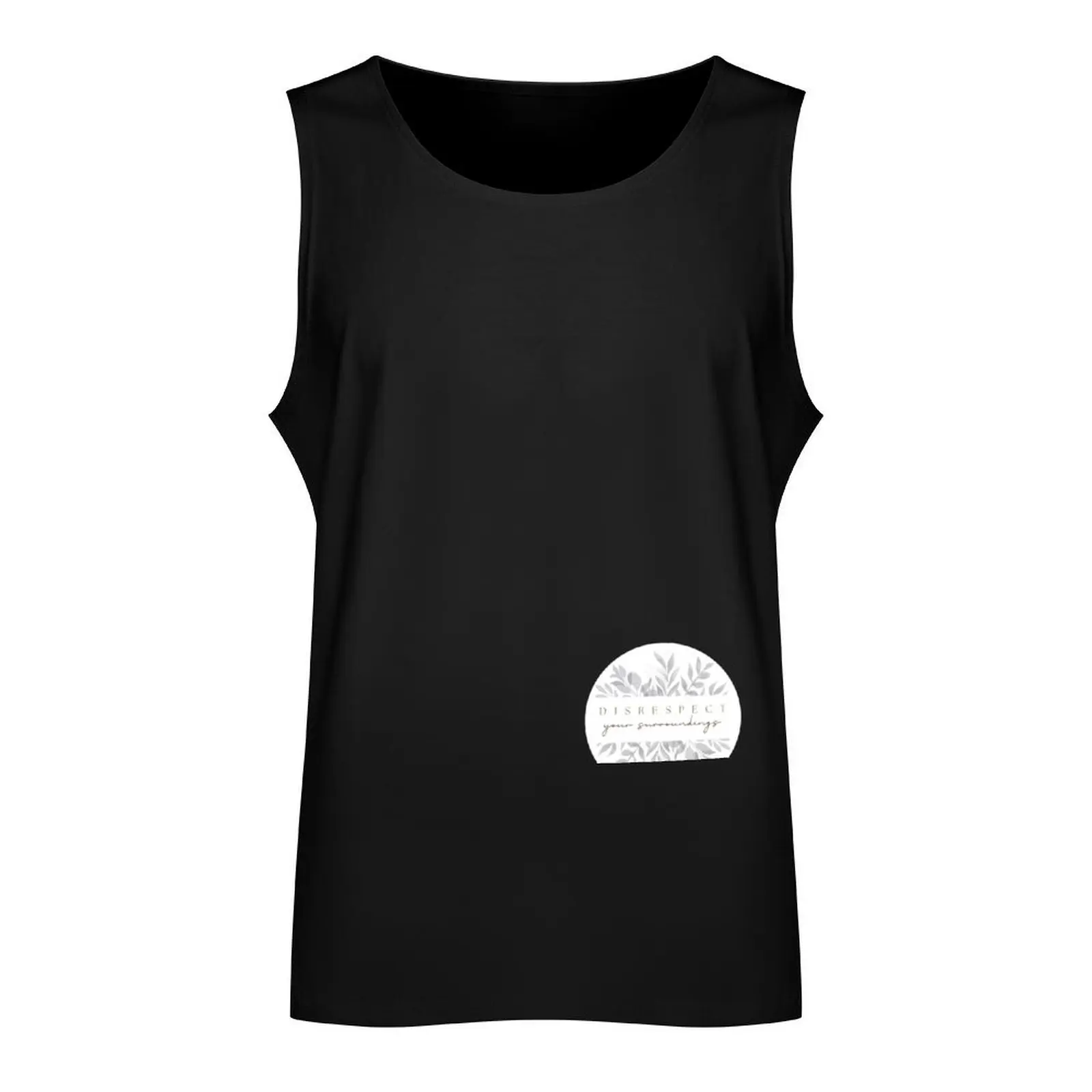 Adtr-Respecteer Je Omgeving! Tanktop Kleding Sport Shirt Met Korte Mouwen Man