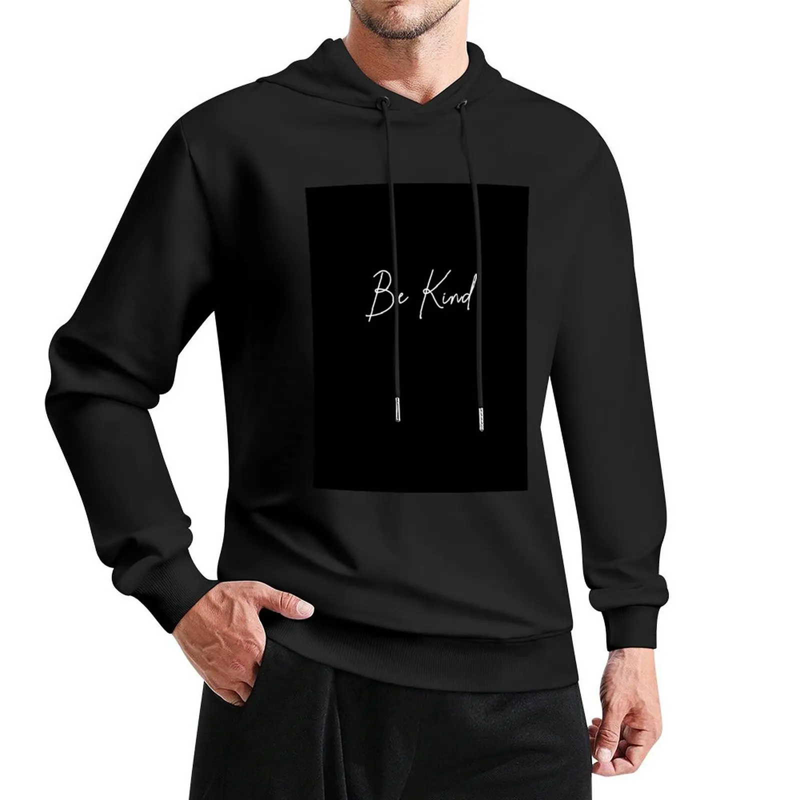 

Be Kind Pullover Hoodie male clothes autumn hooded shirt men's oversize hoodie