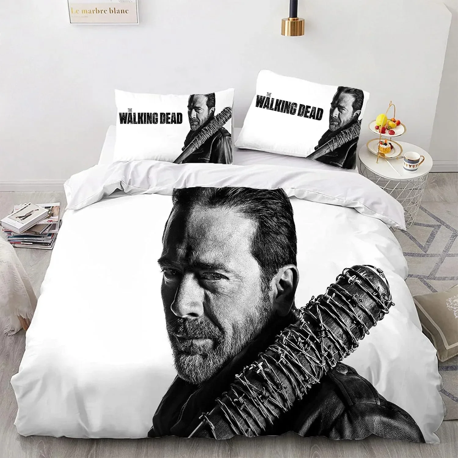 The Walking Dead Printed Bedding Sets Exquisite Bed Supplies Set Duvet Cover Bed Comforter Set Luxury Birthday Gift