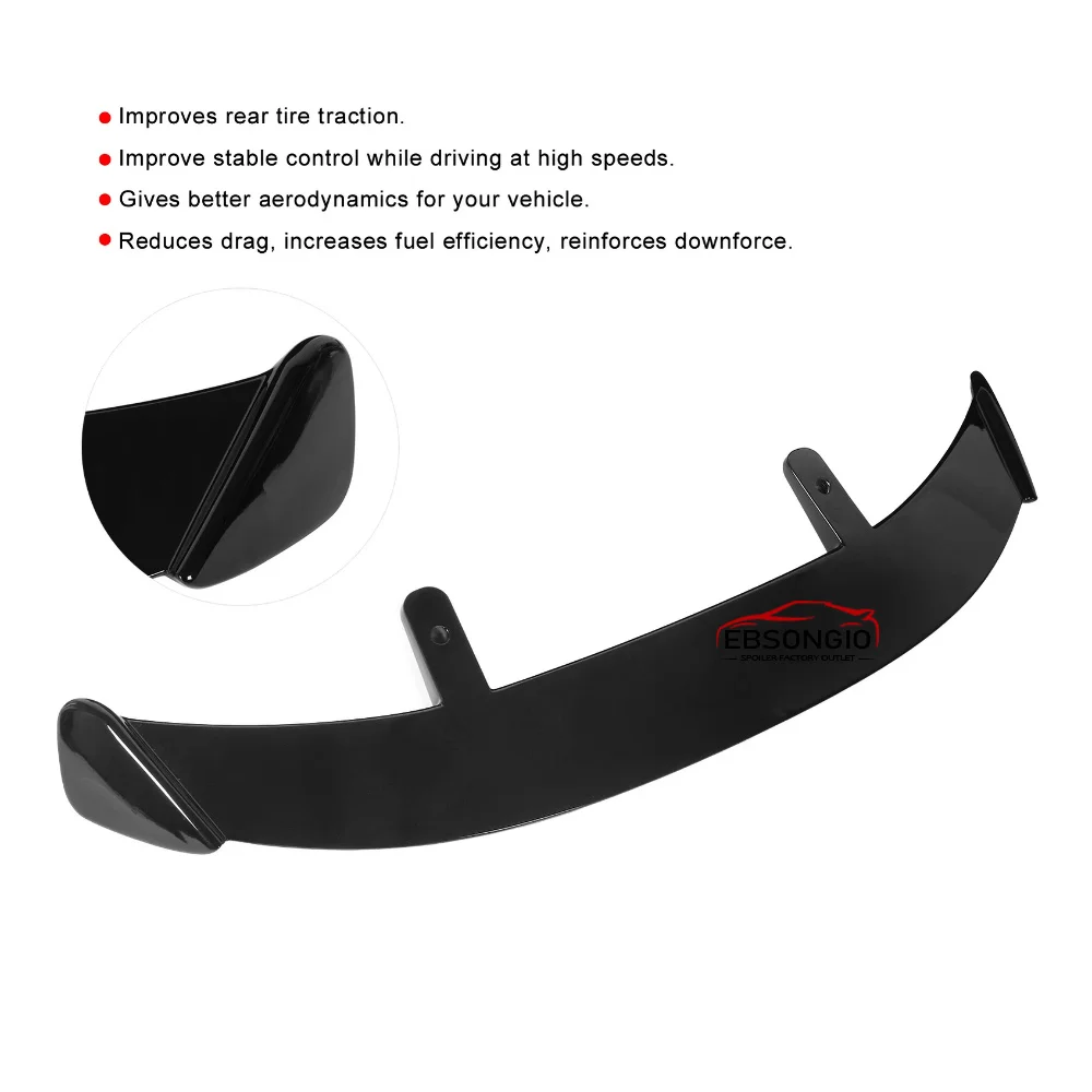 2019 to 2025 For Toyota Corolla E210 5-Door Hatchback Rear Roof Spoiler Wing Lip High Quality ABS Body Kit Car Styling view 6