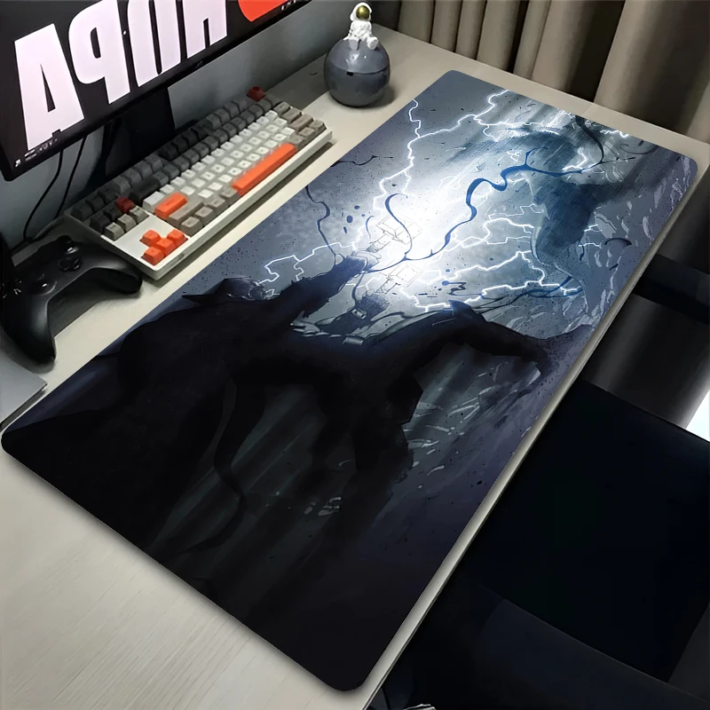 Alfombrilla de ratón Marvel Thor God HD, alfombrilla de ratón para juegos, portátil, accesorios de escritorio de oficina, teclado grande para juegos de ordenador, alfombrilla antideslizante