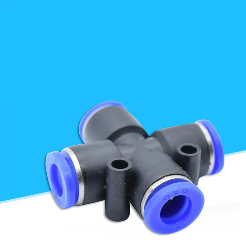 Pneumatic Fitting Tube Connector Fittings Air Quick Water Pipe Push In Hose Quick Couping OD 4mm 6mm 8mm 10mm 12mm Multiple type