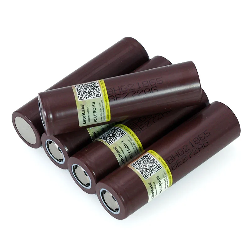 Imagem -04 - Original Novo Hg2 18650 3000mah Baterias 3.6v Descarga 20a Dedicado 3.7v Energia Bateria Recarregável Atacado 100 Peças 100