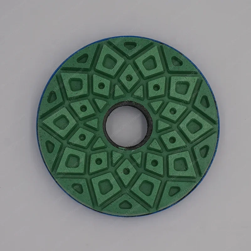 SN141 100mm 4inch Polygon Diamond Edge Polishing Pads  for Stone Granite Marble Concrete Chamfering Wheel
