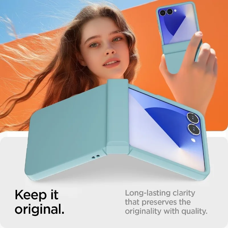 Untuk Samsung Z Flip 7 Casing Pelindung Engsel Penutup Sentuh Kulit Tahan Benturan Matte Ramping Mewah untuk Tas Samsung Galaxy Z Flip 7 6 5 4 3