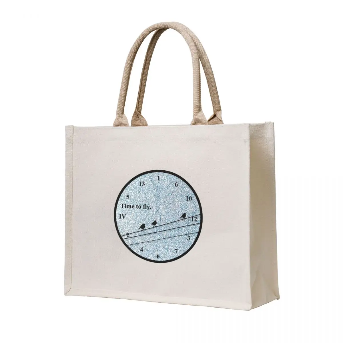 

Time to fly! Tote Bag Lady bag woman shopping bag Cloth Eco