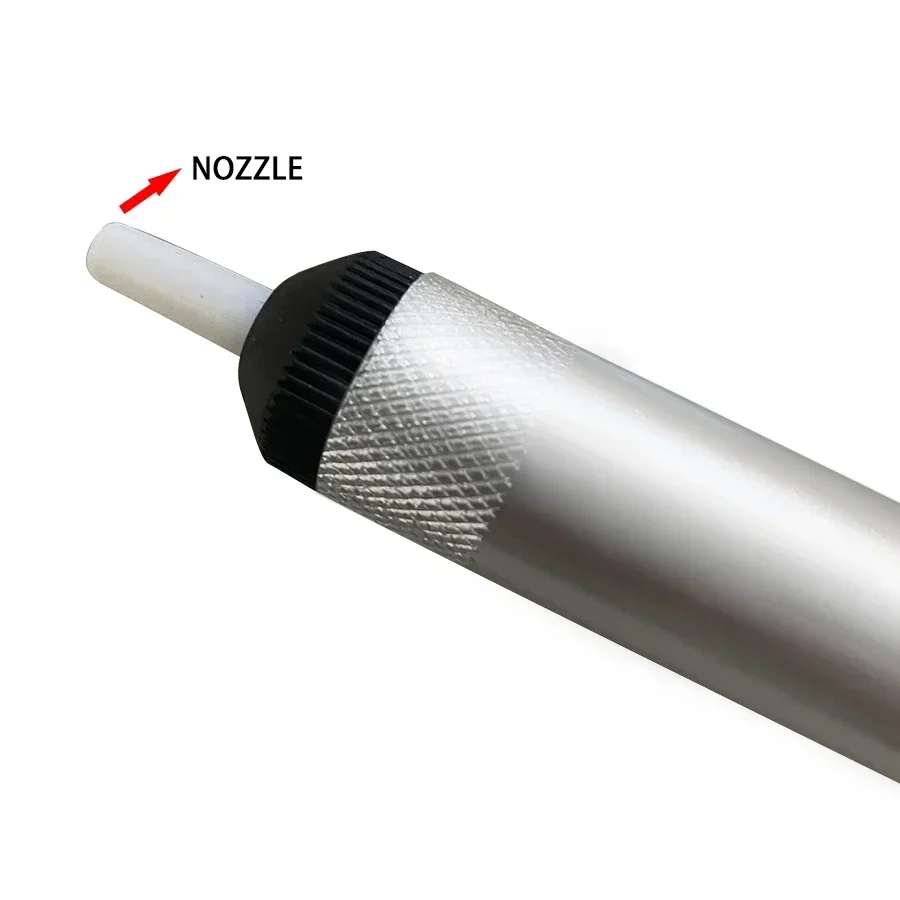 Aluminum Desoldering Pump, Solder Sucker Tool, Vacuum Tin Removal Pen for Soldering Iron, Blue Suction Device image 4