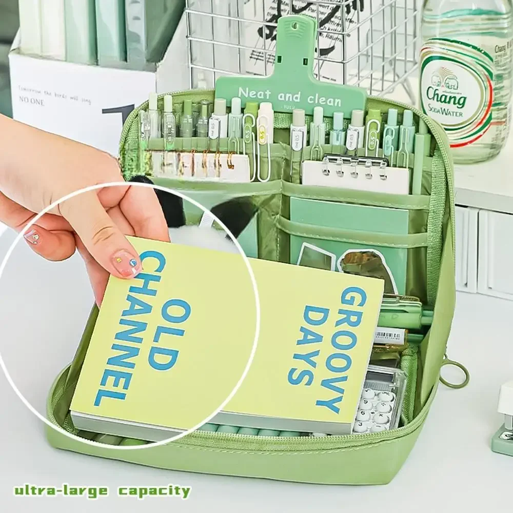 12 Layers Large Capacity Pencil Case MultiFunction Portable Stationery Storage Student School Supplies