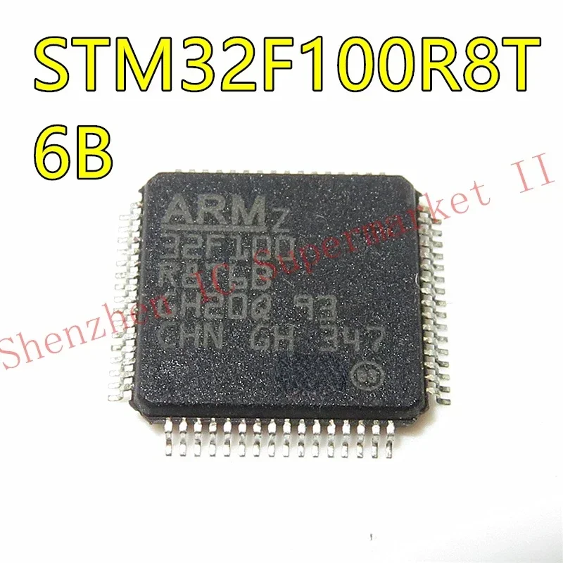 New Arrival Promotion STM32F100R8T6B LQFP64 IC STM32F100R8T6