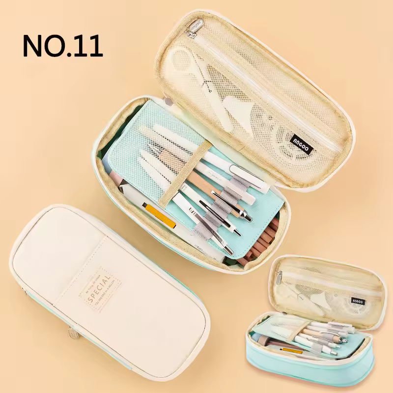Creative pencil case Large Capacity Double Layers CPC Certification Safe Material School case Pouch Stationery for Girls - Image 19