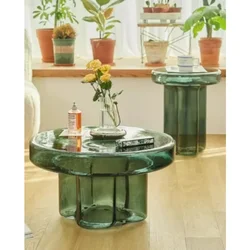 Modern Furniture Simple Style Glass Coffee Table Side Tables To Decorative Living Room New