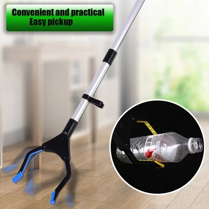 Portable Foldable Garbage Grabber Pick up Device Gripper Extension Device Manual Tool Foldable Garbage Collector Pick up Tool