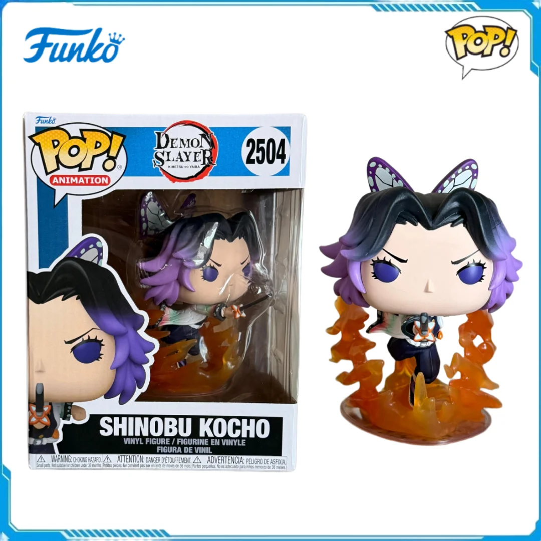 Figura de Vinilo Funko Pop Demon Slayer Premium Shinobu Kocho 2504, Artículo Coleccionable Oficialmente Licenciado, Edición Limitada, Regalo para Fans