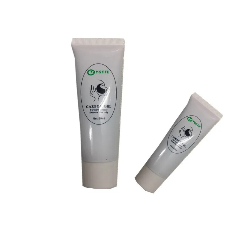 Crema láser de carbono Facial, Gel negro para muñeca, polvo de carbón, Gel de carbono para blanquear, reduce los poros, Control de aceite, Nano