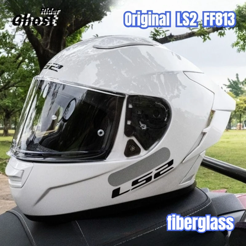 

Мотоциклетный шлем 6K из углеродного волокна с сертификацией ECE, ультралегкий, всесезонный, модель FF813, с системой анти-фог, одобрен AB