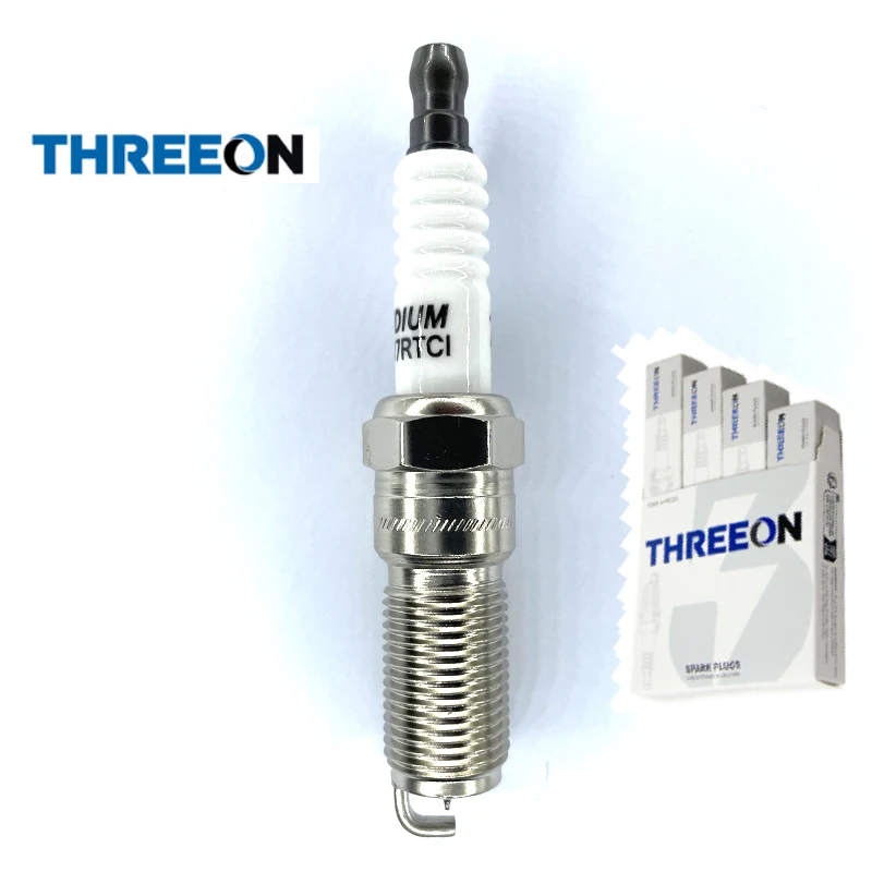 

3/4/6 PCs THREEON Iridium Spark Plug For FORD Fiesta MAZDA 6 BUICK Enclave 3.6 CADILLAC CTS 12620540 12622561 ILTR6E11 TOC3007