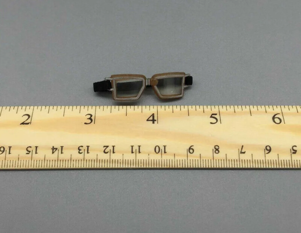 E3-3-1  1/6 scale WWII Pilot Goggles blinkers Model for 12\