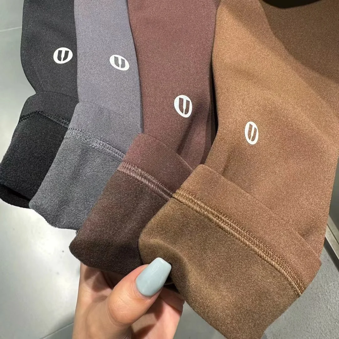 Zimowe, super ciepłe i wygodne spodnie ark, spodnie do jogi, dopasowane spodnie bazowe, damskie legginsy Faion.