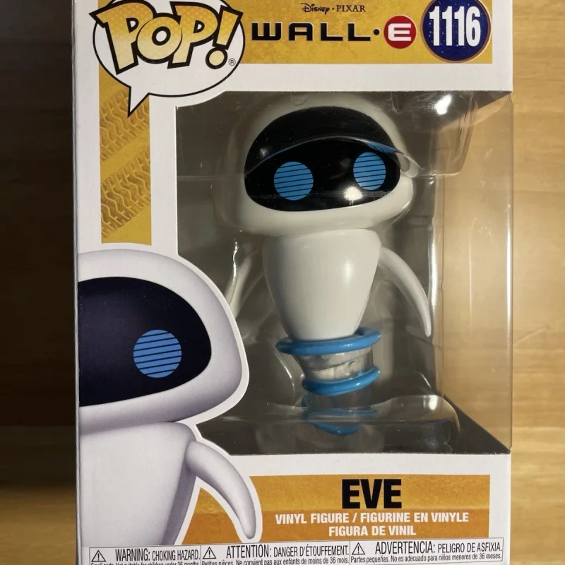 Funko Pop Original Disney Pixar Wall-E Eve Official Genuine Action Doll Model #1116 Vinyl Sculpture Dolls Limited Collection - view 2
