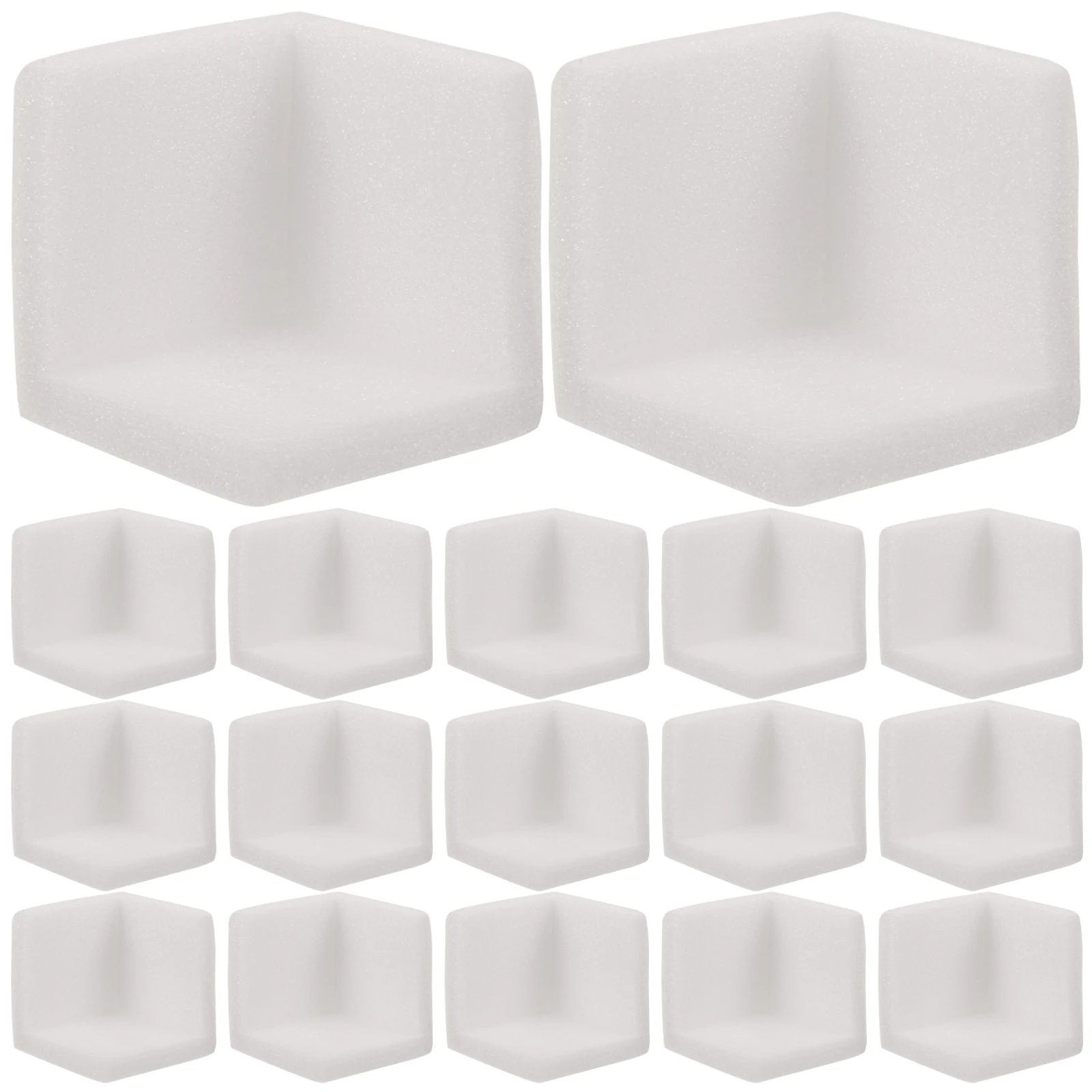 50 pçs protetor de canto expandido polietileno móveis borda guardas para envio mesa sofá quadro proteção guardas de canto