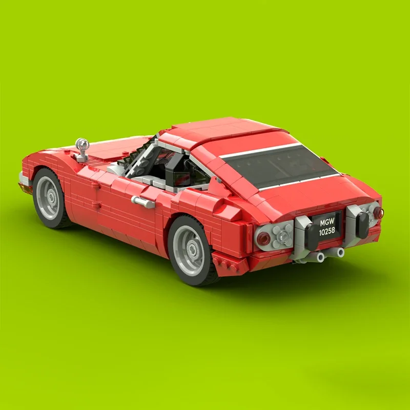 802PCS Stadt Champion Toyotases 2000GT Bausteine Pädagogisches DIY Kreative Spielzeug Geburtstag Geschenk Für Kinder Blöcke