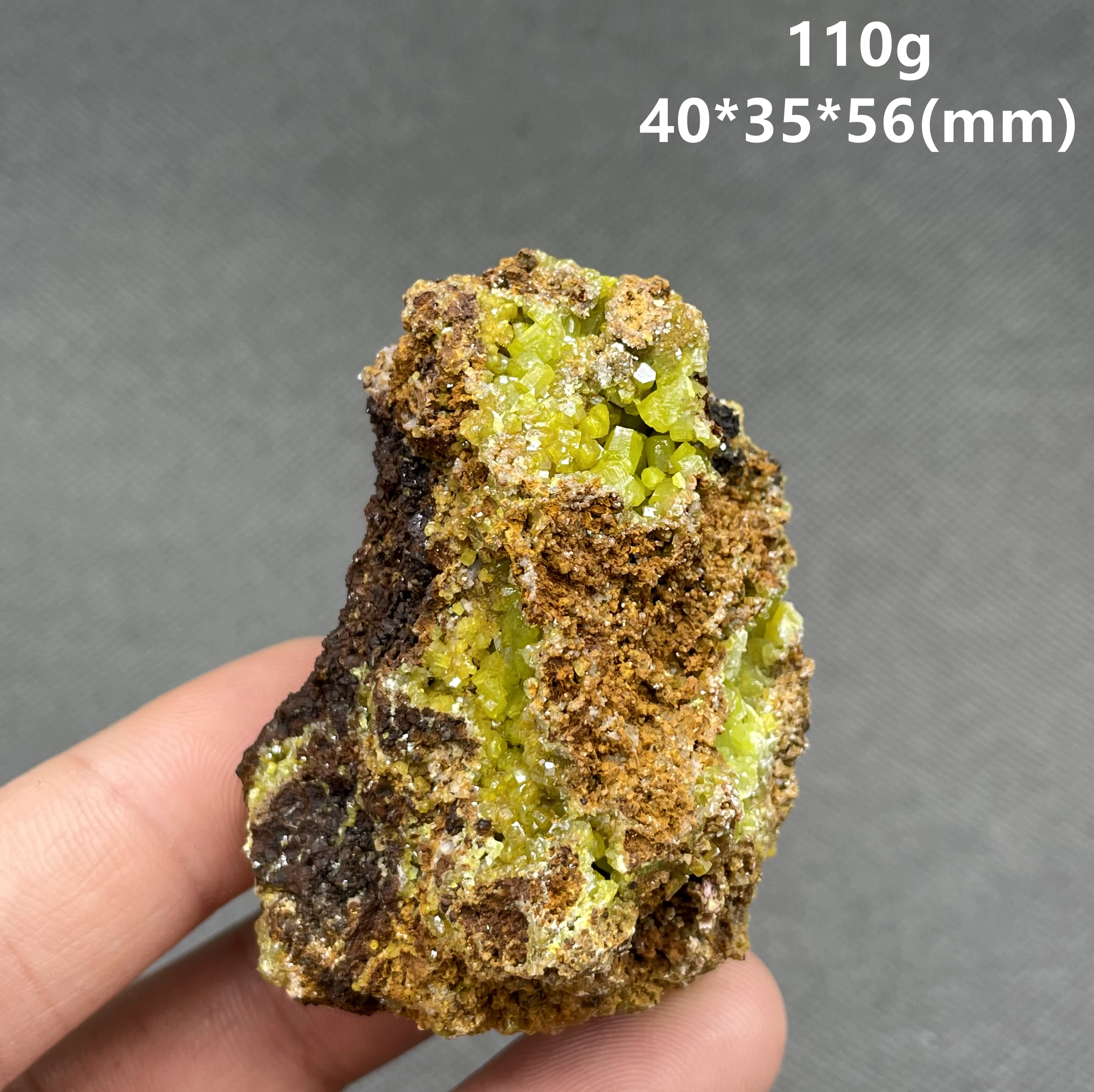 BEST! 100% Natural Pyromorphite mineral specimen stones and crystals collection gemstones quartz