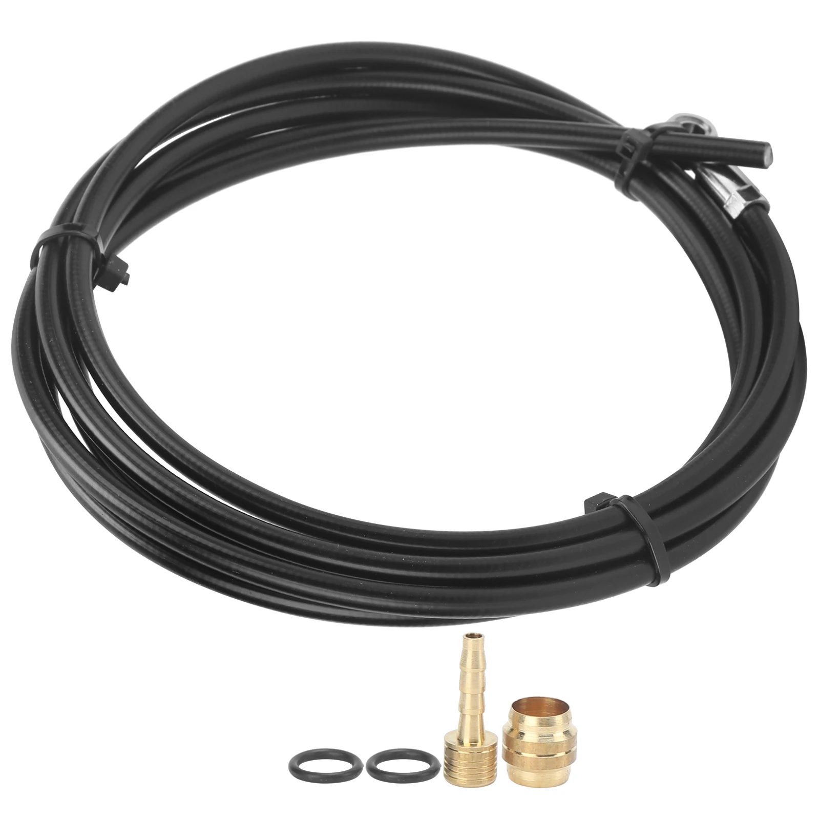 Manguera de freno de tubo de aceite de freno de disco de 2M con inserto de conexión para MAGURA MT4/MT4E/MT5 Kit de manguera de freno de bicicleta tubo de aceite de freno de bicicleta