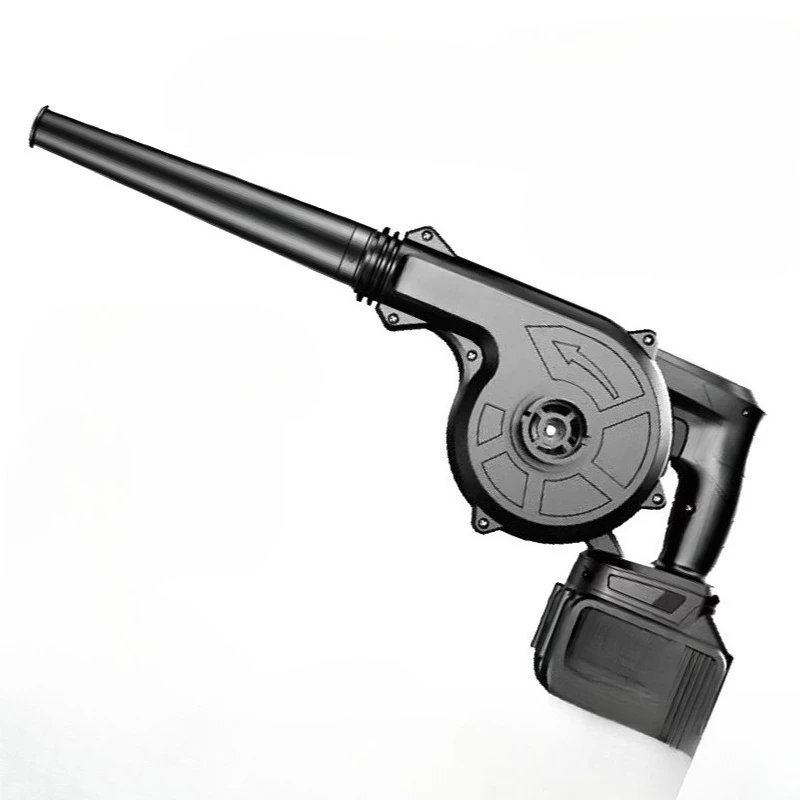 

21V Cordless Small Blowing Machine Dust Rmoval Collector Leaf Air Blower Blowing Suction 2in1 Electric Leaf Blower