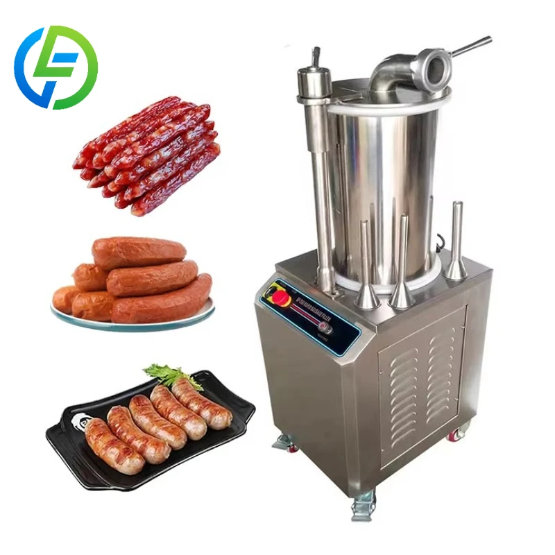 Customize Hydraulic Electric Chicken Pork Sausage Filling Machine Sausage Stuffer Making Maker Machine