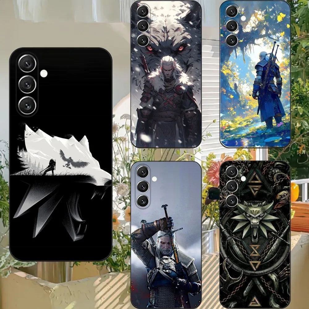 The W-Witcher Game  Phone Case For Samsung S21,S22 Ultra,S20,S30 plus,S22 plus,S23,S30 ultra 5G Silicone Cover