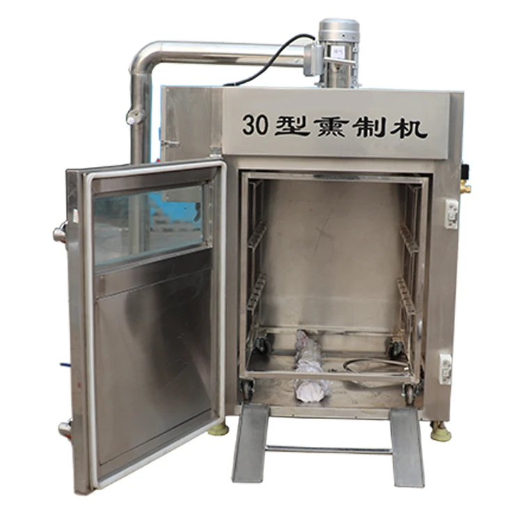 

Stainless Steel Industrial Chinese Smoked Chicken smoking Oven Machine Steak Salmon Fish Cold Meat Smoker