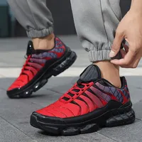 Men's Running Shoes Breathable Mesh Fitness Sports Shoes Casual Large Size Rubber Bottom Comfortable Spring Autumn Season