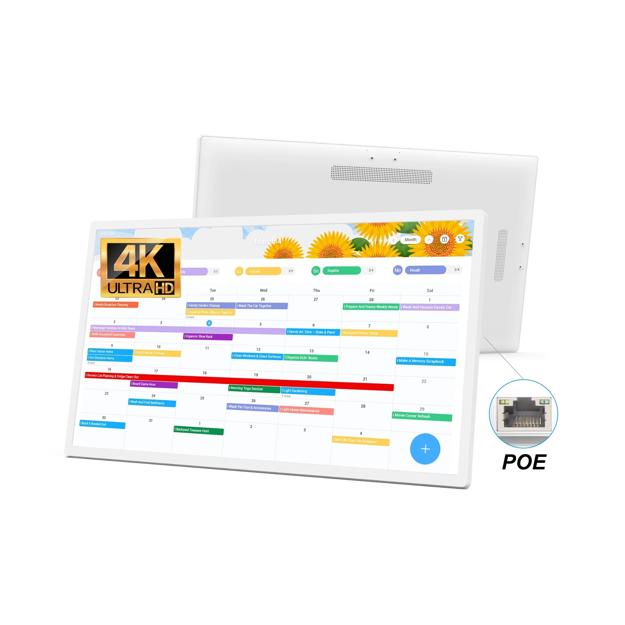 Digital Calendar Family Planner 32