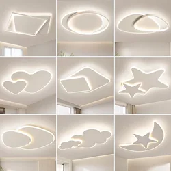 Modern LED Ceiling Lamp For Living Dining Bedroom Loft Children's Room Chandelier Kid's Light Indoor Home Decor Lighting Fixture