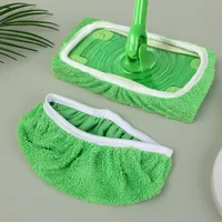 1/20pcs Microfiber Mop Pads Replacement Washable Reusable Shoe Cover Adjustable Elastic Band For Furniture Floor Window Cleaning 2