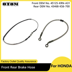 Motorcycle Accessories Brake Hose Front Rear Brakes Oil Tubing Cable Line For HONDA CR125 CRF250R CRF450RX CRF250L YAMAHA YZ125