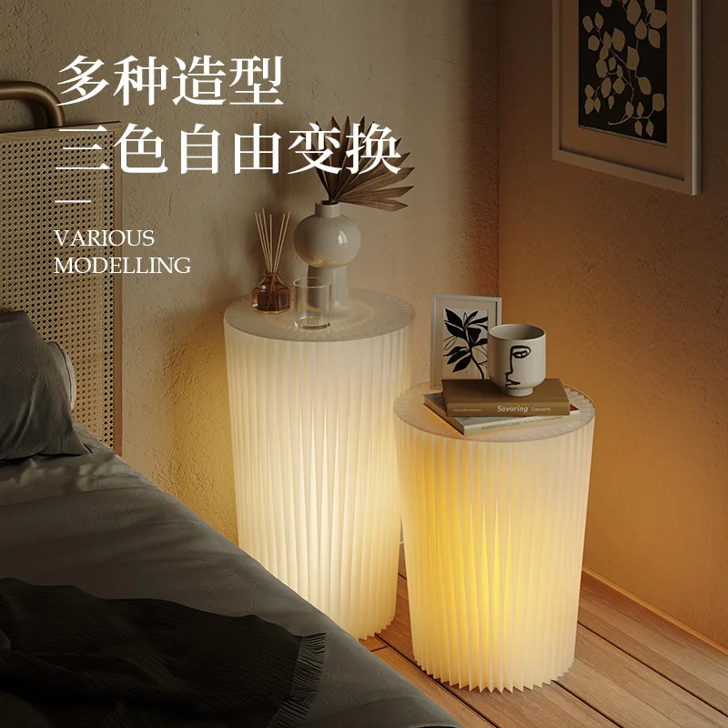 Cylinder Display Cabinet Shelf Figure Lighting Display Shelf Cabinet Ornament Commercial Display Visualizer