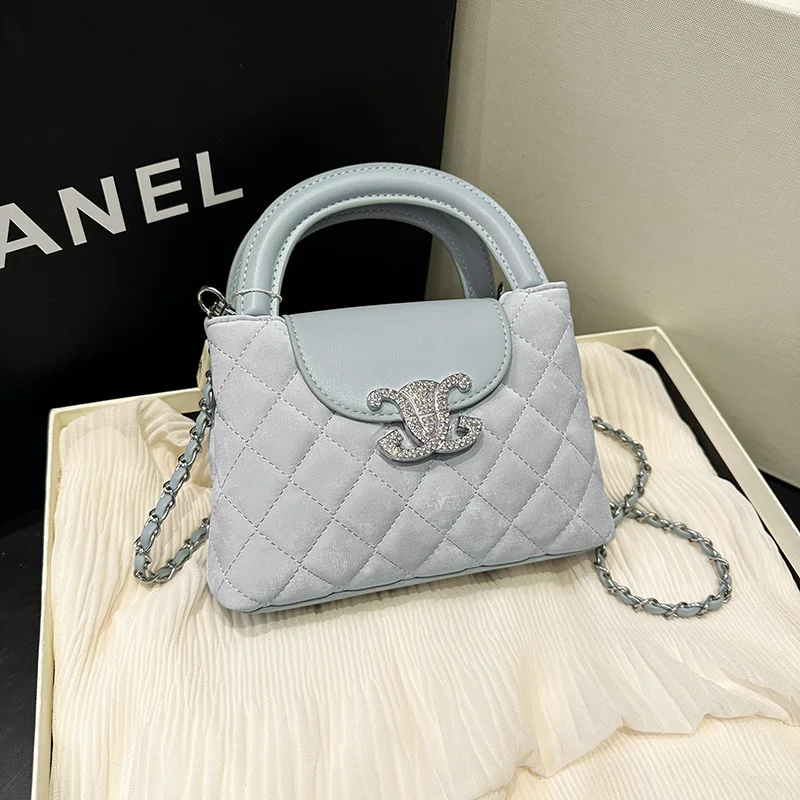 

‌Luxury Diamond Pattern Shoulder Bag 2025 - Women's Premium Textured Messenger Purse, Fashion Crossbody Handbag‌