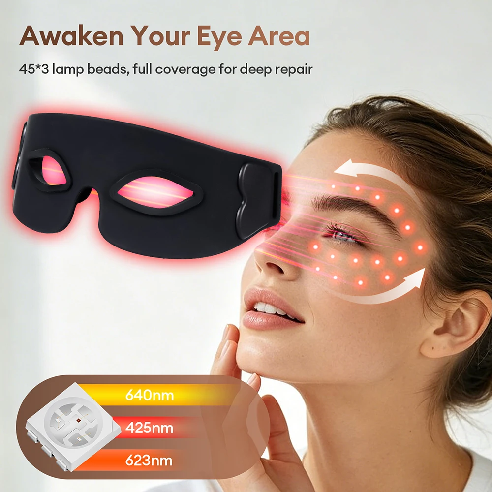 3D Eye Massager 135 LED Lamp B - 3D Printing Lamp ulasan dan harga
