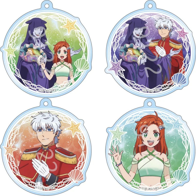 

Anime The Vampire dies in no time 6cm Acrylic Keychain Pendant Bag Car Keychain phone Accessories present Firend Christmas Gift