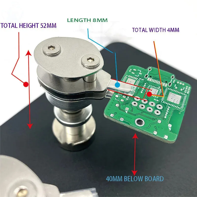 

Miniature PCB Clip Electronic Production Repair Small Board Fixed Radio Motherboard Fixed Components With Base