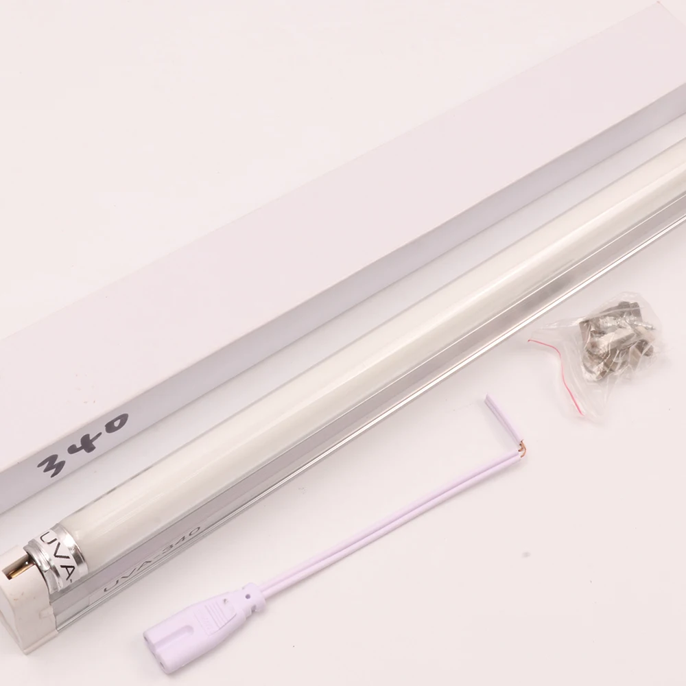 จําลองแสงแดด 8W T5 ฟลูออเรสเซนต์ Uva Uvb Lamp Uva 340 Uv Lamp