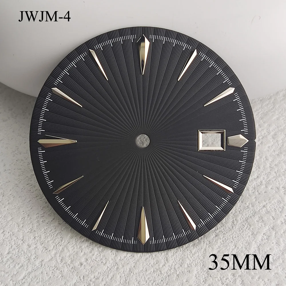 NH35 dial 35mm watch dial Replacement watch upgrade accessory fits NH35 automatic movements Customize logo