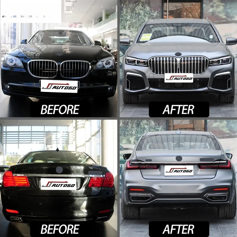 Facelift Refit Body kit For  7 F02 2006 2007 2008 2009 2010 2011 2012 2013 2014 2015 2016Upgrade to 2019 2020 2021 2022 2023