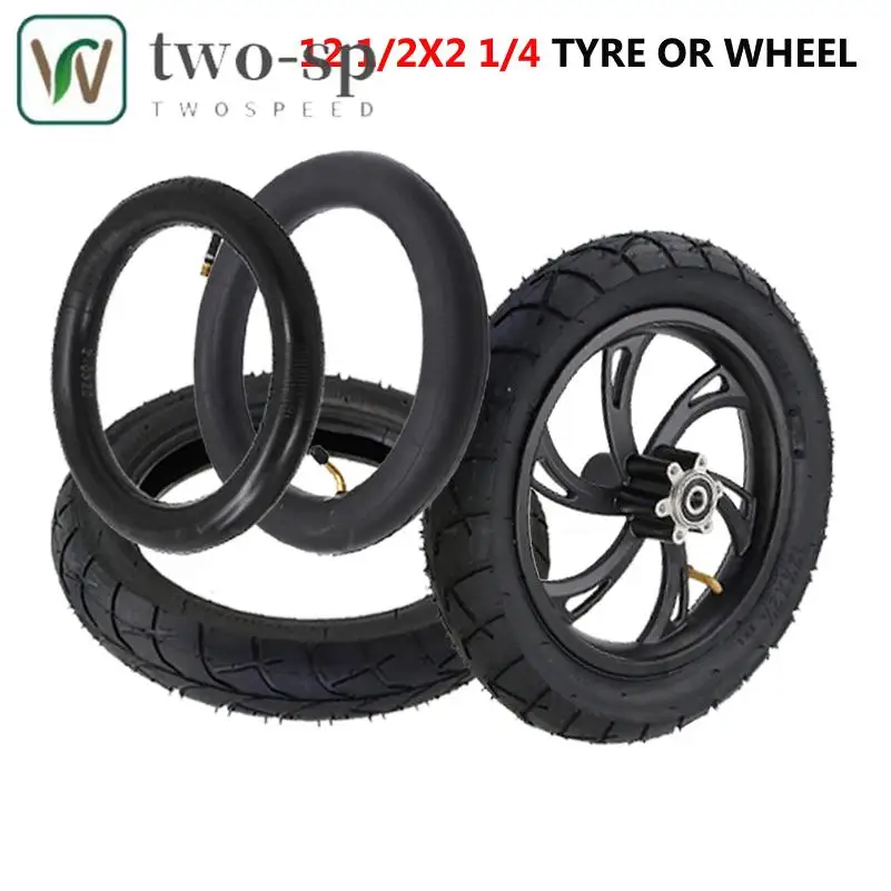 

New 12-inch 12 1/2X2 1/4 wheel tires for electric scooters, e-bikes, and folding bike accessories