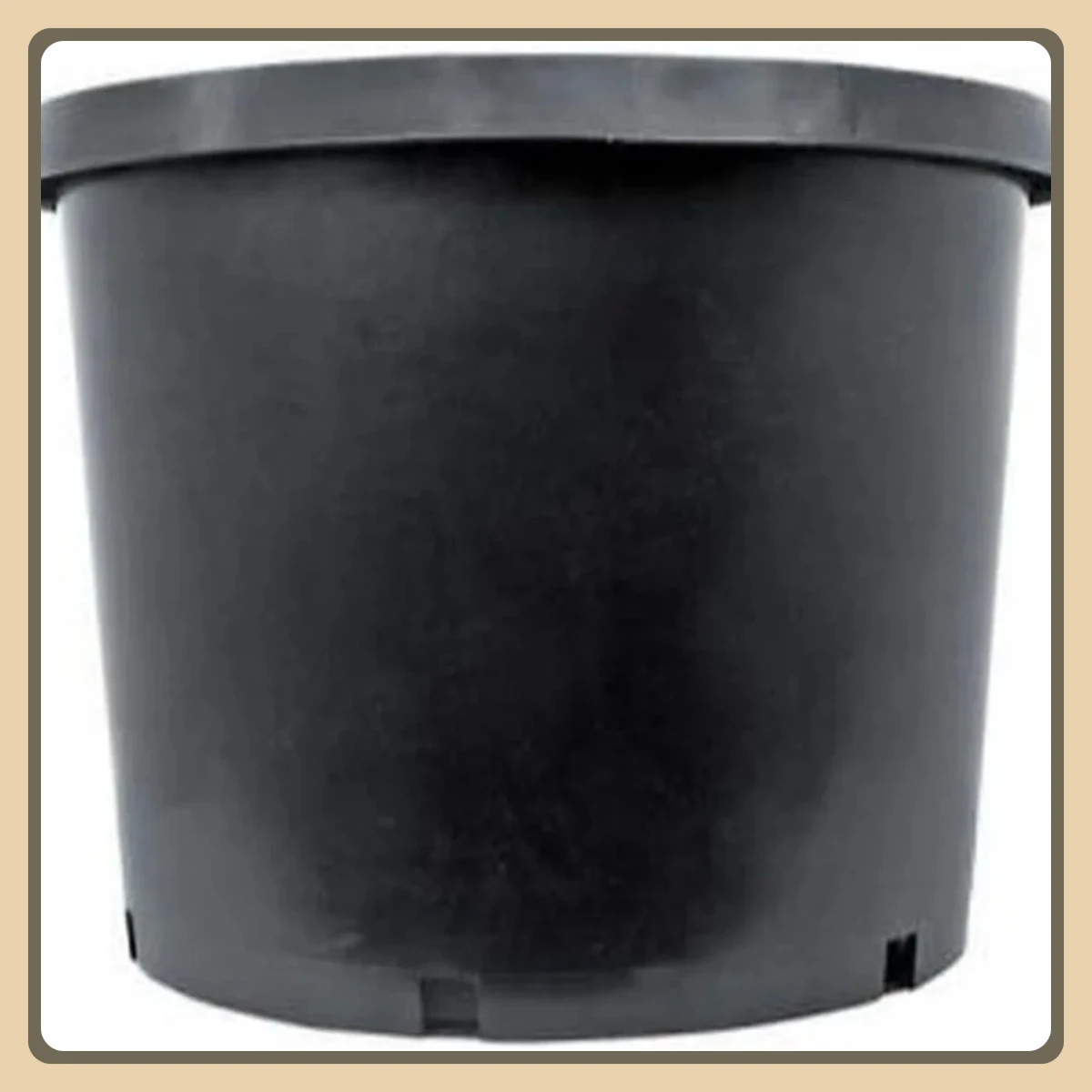 

Natural 1 Gallon Plant Nursery Pots, Premium Grow Containers for Gardening & Seed Starting