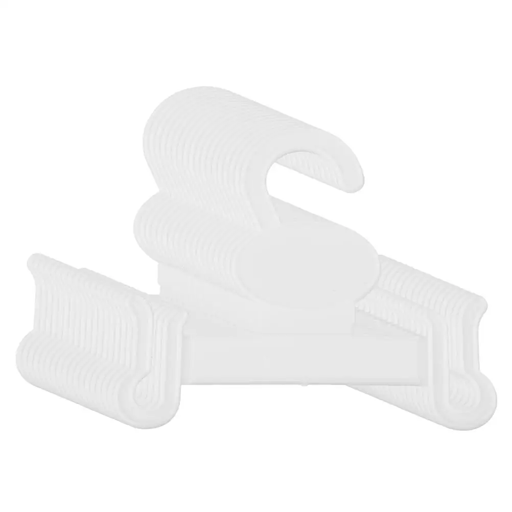 

30 Pcs Hooks Shoe Display Space Saving Plastic Hangers Shoe Display Storage Rack For Retail Shoes Store ganizers