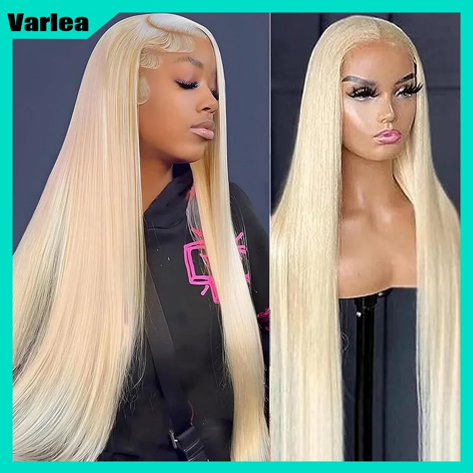 Varlea Straight Hd Lace Frontal Wig 13x6  613 Honey Blonde Wig Human Hair 13x4 Lace Frontal Blonde Wigs Brazilian For Women