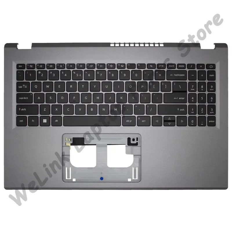 Replace New For Acer Aspire A515-58M A315-24P A315-510P N23Q11 N23C3 Laptop Keyboard Palmrest Upper Top Cover Case Shell Gray