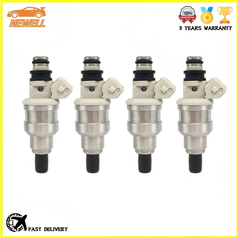

1/4pcs 35310-33150 9250930004 Fuel Injector For Hyundai Sonata 2.0L L4 1992-1995 Engine Fuel Nozzle 3531033150 35310 33150